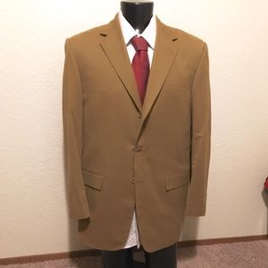 Hickey Freeman Cotton Cashmere Blazer 44L